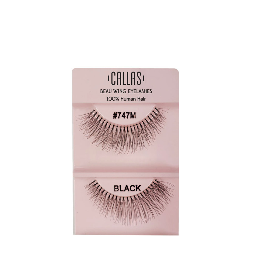 Callas Beau Wing Eyelashes #747 M (1 pair x Minimum 12 sets)